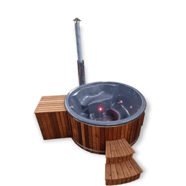 Fibreglass hot tub with integrated heater - Image 2