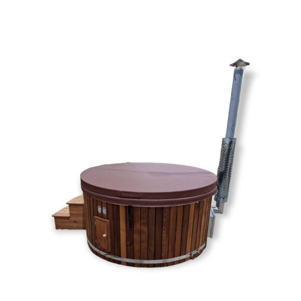 Fibreglass hot tub with integrated heater - Image 11