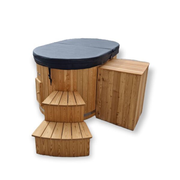 Fibreglass Ofuro Oval Hot Tub - Image 2