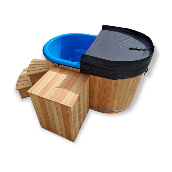 Fibreglass Ofuro Oval Hot Tub - Image 6