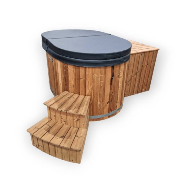 Fibreglass Ofuro Oval Hot Tub - Image 16