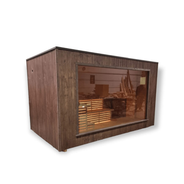 Modern Brown sauna - Image 10