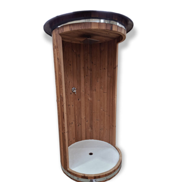 Outdoor Wooden Shower - Image 2