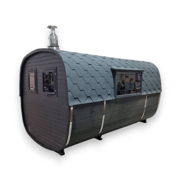 Square outdoor sauna - Image 6