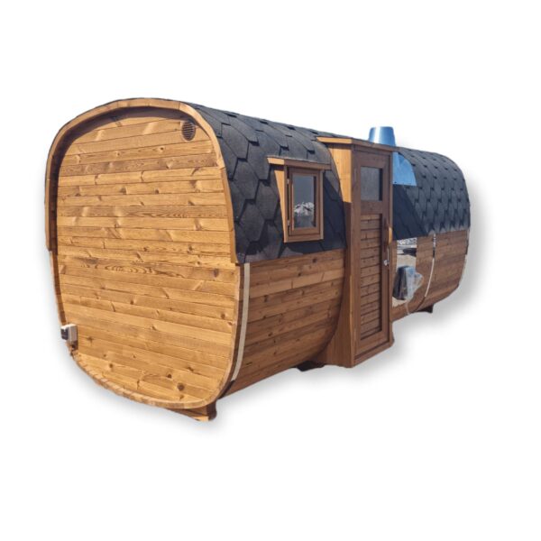 Square outdoor sauna - Image 15