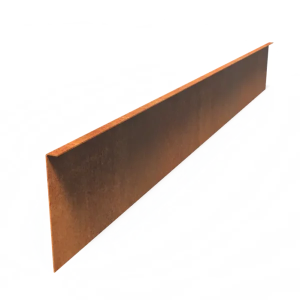 Corten Steel Set Top Edge (2300 x 3 x 290mm)