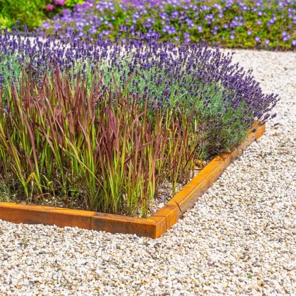 Corten Steel U-Profile Straight Edge (2300 x 2 x 50 x 54 x 50mm) - Image 4